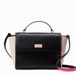 Kate Spade Arbour Hill Charline Black Satchel NEW